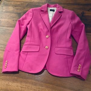 J. Crew Pink Wool Blazer